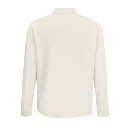 Unisex Polo Collar Sweatshirt