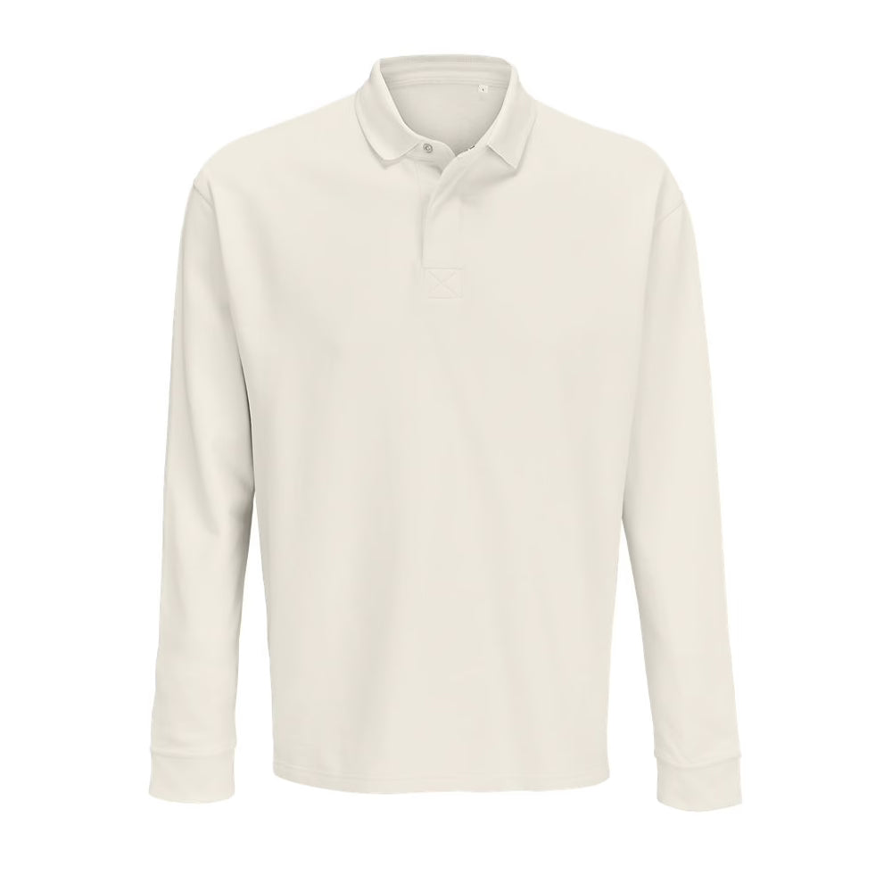Unisex Polo Collar Sweatshirt