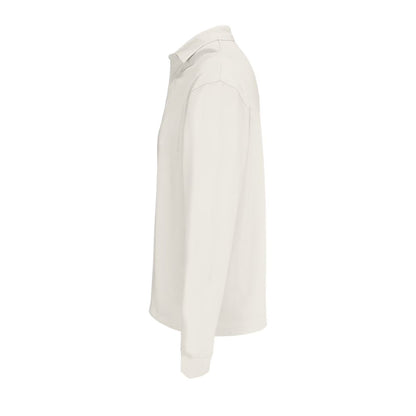 Unisex Polo Collar Sweatshirt