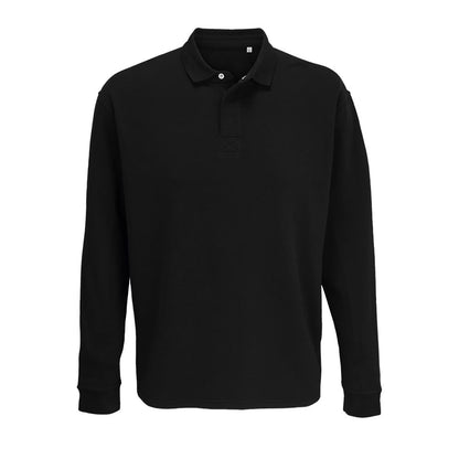 Unisex Polo Collar Sweatshirt