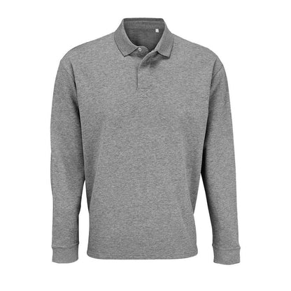 Unisex Polo Collar Sweatshirt
