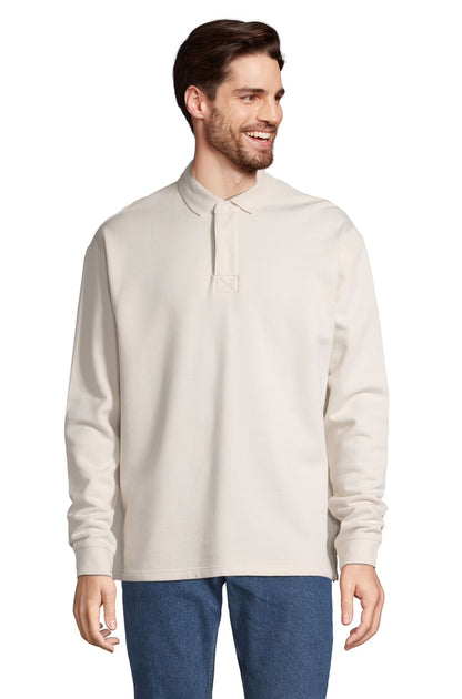 Unisex Polo Collar Sweatshirt